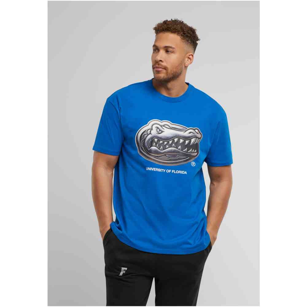 Mister Tee Upscale - Florida Gators Chrome Logo Oversize Tshirt Homme - Bleu